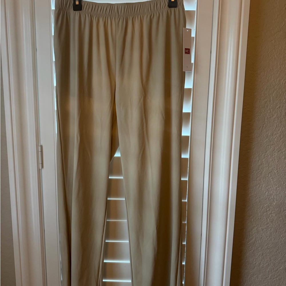 IC COLLECTION Neutral Beige Tank w/Straight-Leg Pants
Top M 10/12
Pants L 10/12 - Picture 4 of 5